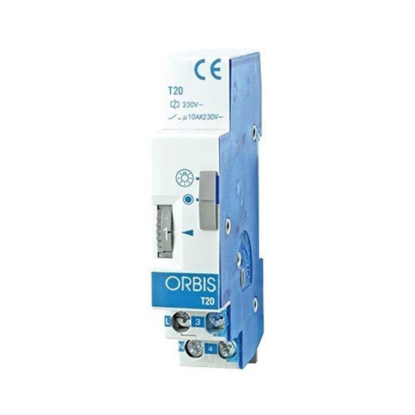 AUT.ESCAL.MDR.T-20 230V RAIL DIN 45 SEG OB062031