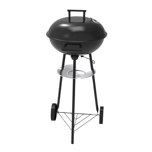 Barbacoa portátil Chasico de acero para carbón con tapa Ø435mm REF: 401000005