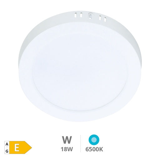 Downlight superficie LED redondo 18W Blanco