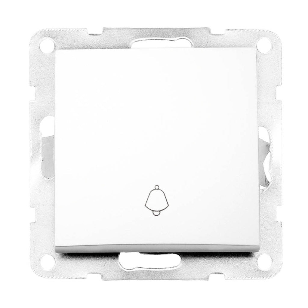 Pulsador Campana Blanco