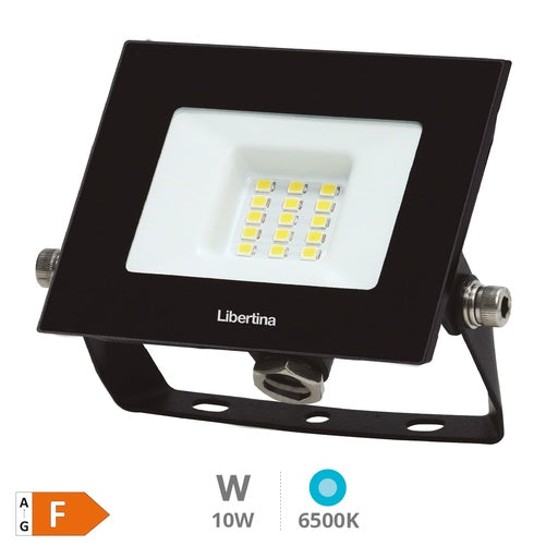 Proyector LED 10W 6500K IP65 Negro