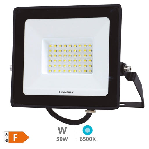Proyector LED 50W 6500K IP65 Negro