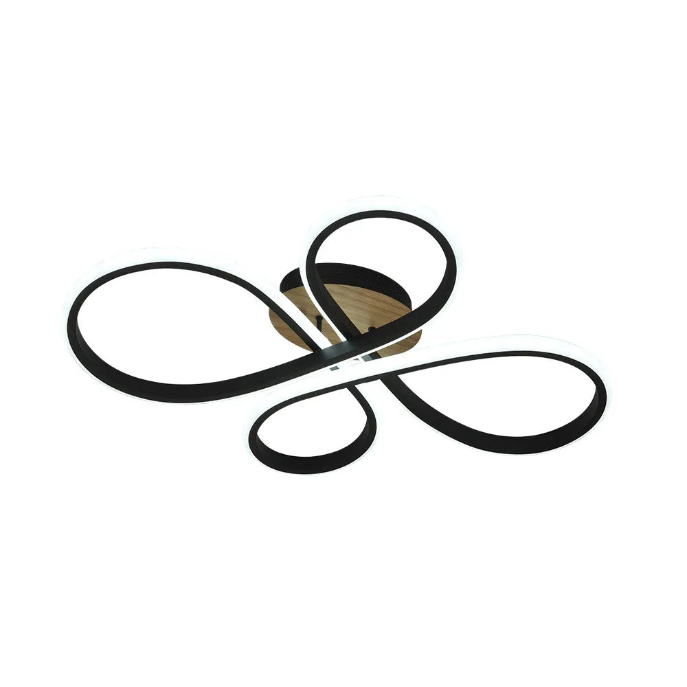 Plafon Bandeira 88w 3000-4000-6500k 9680 Lm C/remoto,memoria Y Reg.intensidad 12x60x43cm
