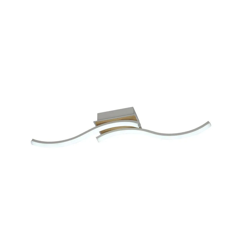 Plafon Murray 32w 3000-4000-6500k Blanco/haya 3520lm C/remoto,memoria Y Reg.intensidad 9,5x62x11cm