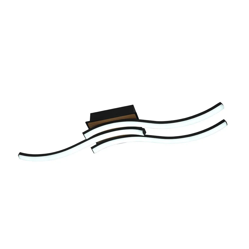 Plafon Murray 48w 3000-4000-6500k Blanco/haya 5280lm C/remoto,memoria Y Reg.intensidad 9,5x62x11cm
